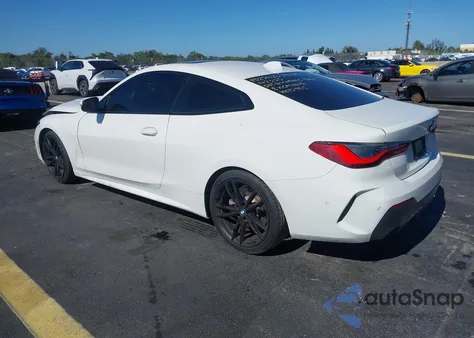 2021 BMW 430I z USA, uszkodzony, nr VIN WBA53AP05MCG53436